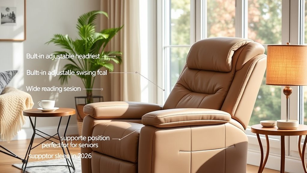 comfortable supportive adjustable features