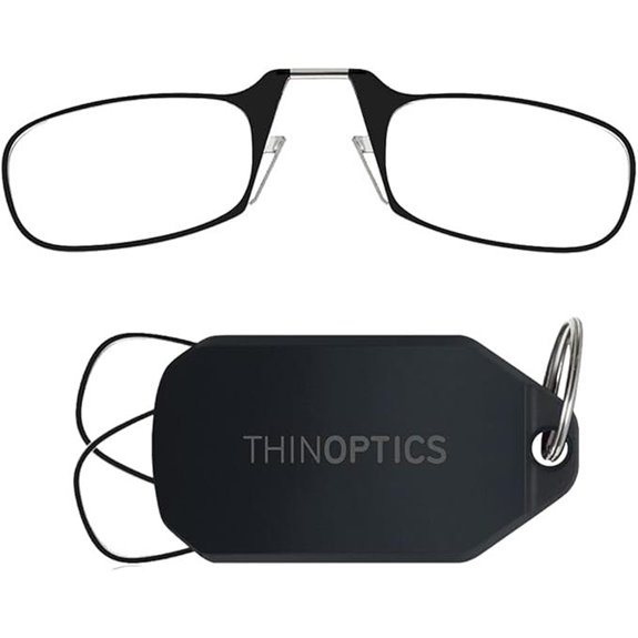 ThinOptics Keychain Reading Glasses with Case