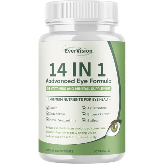 Evervision 14-in-1 Eye Vitamin & Mineral Supplement