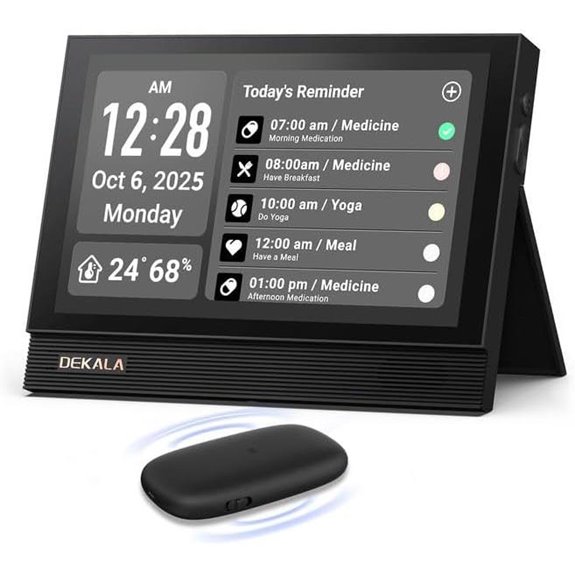 Dekala 10.1 Digital Wall Calendar & Alarm Clock