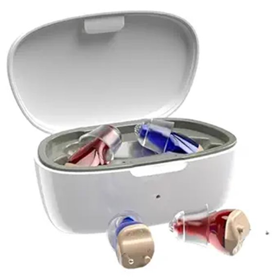 Invisible Rechargeable Hearing Aids for Seniors