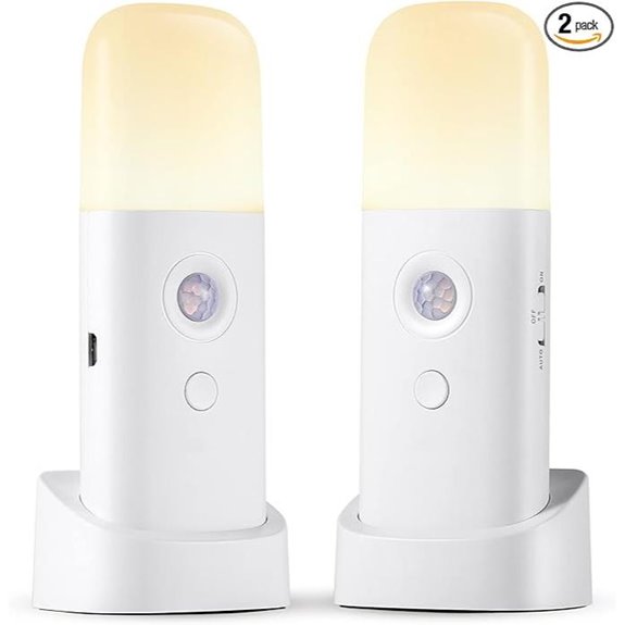 Rechargeable Motion Sensor Night Light (2 Pack)