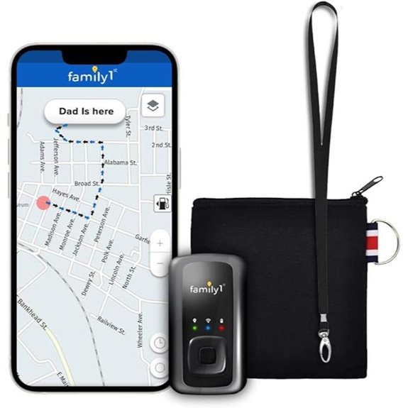 Family1st Compact GPS Tracker for Elderly and Adults