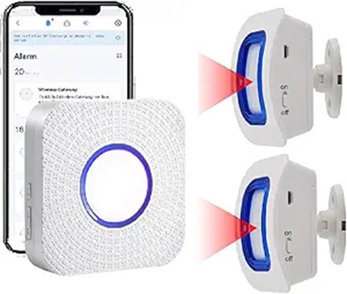 WiFi Bed Sensor Alarm for Elderly and Caregivers