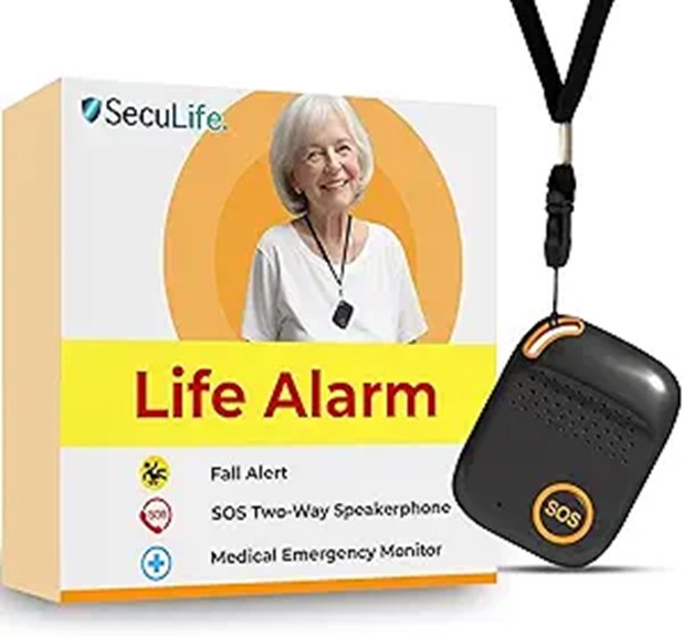 SecuLife GPS Elderly Tracker with Fall Detection