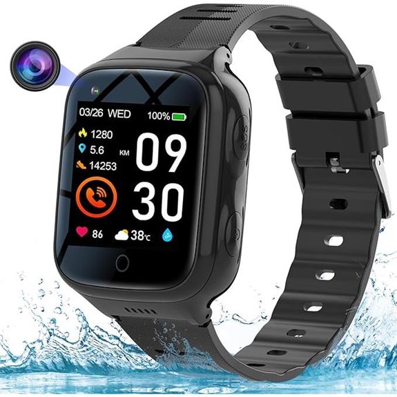 Elderly 4G GPS Smart Watch with SOS & Tracking