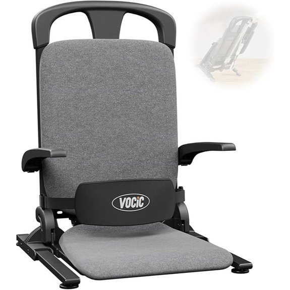 VOCIC Electric Floor Lift for Elderly Support Up to 440LBS Up to 440LBS