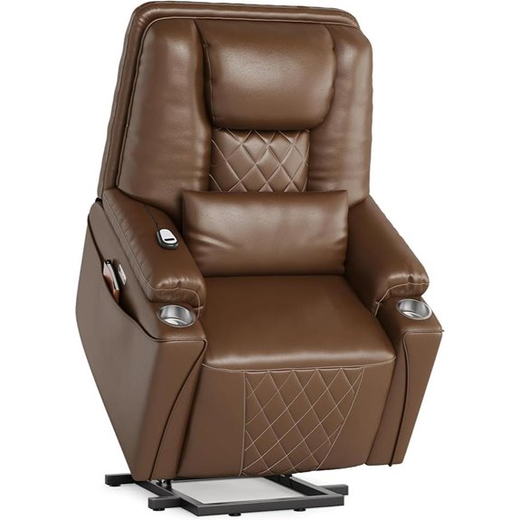 Electric Power Lift Recliner Chair with USB and Storage