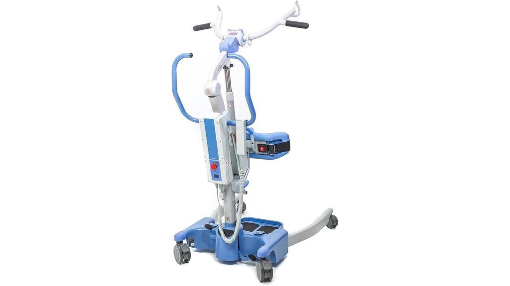 electric patient lift stand