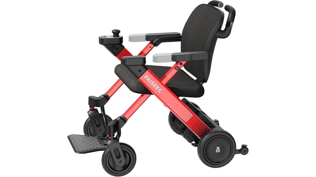 electric wheelchair with push assist