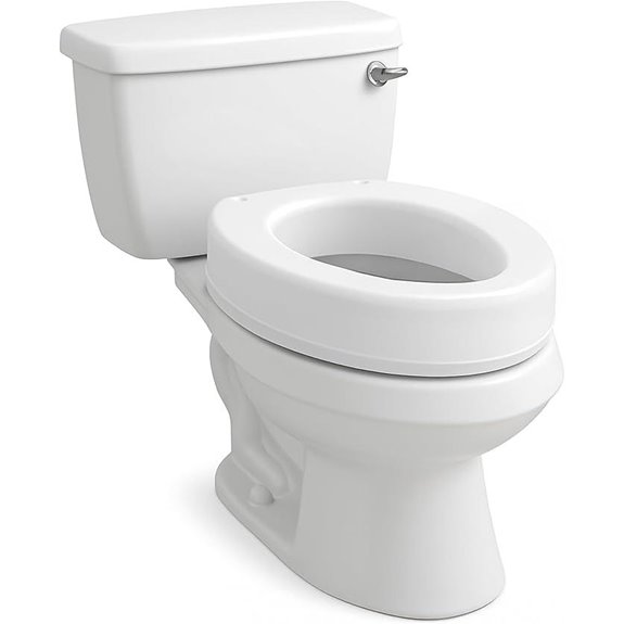 Carex Elongated Toilet Seat Riser (3.5 Inches)