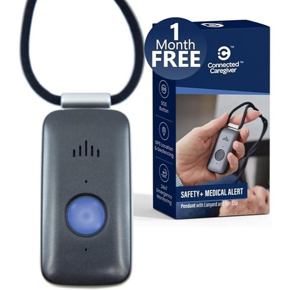 Safety+ 4G Medical Alert System with GPS & Fall Detection