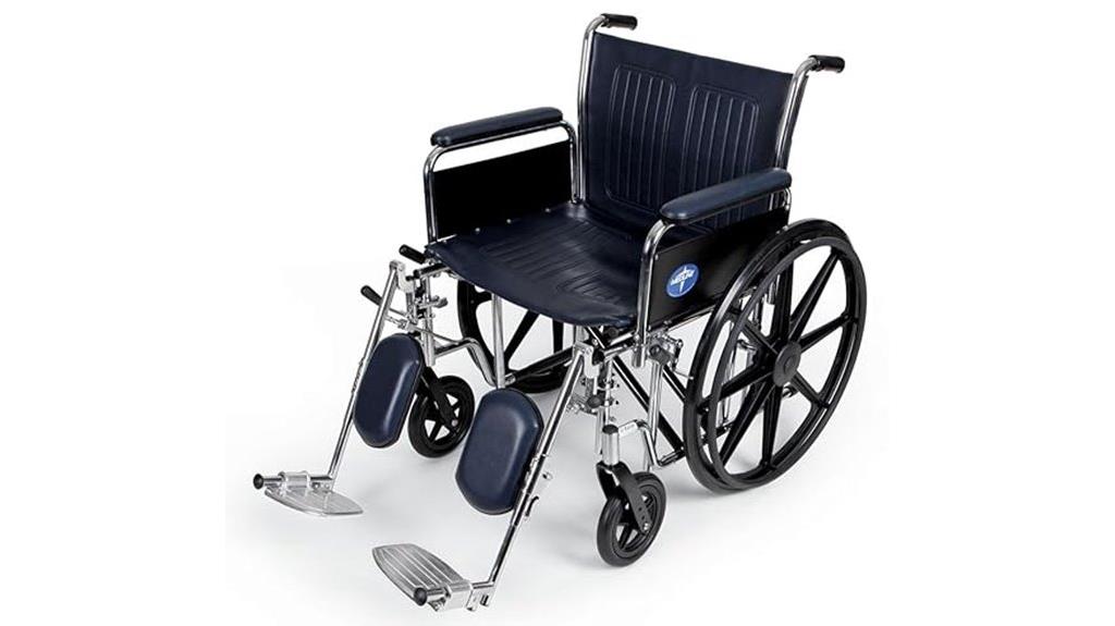 extra wide wheelchair with 24 inch seat