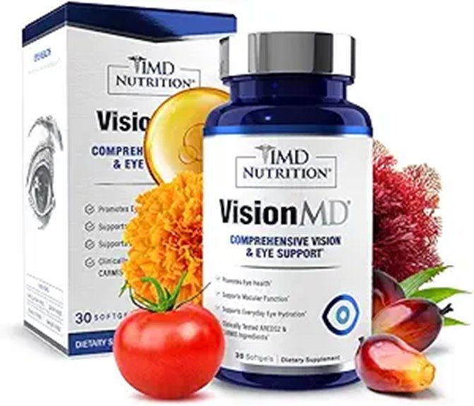 1MD VisionMD Eye Vitamin Supplement (30 Softgels)