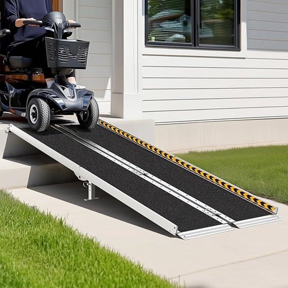 5ft Aluminum Wheelchair Ramp for Home Access