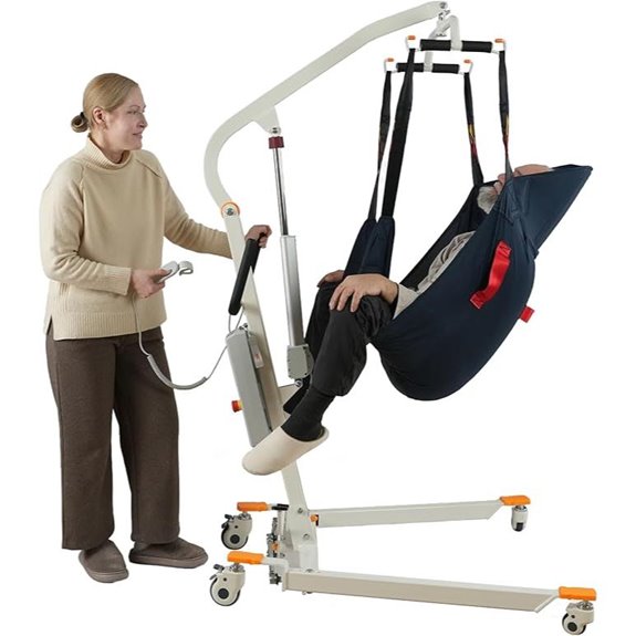 foldable electric patient lift