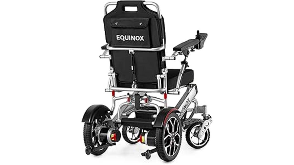 foldable heavy duty electric wheelchair