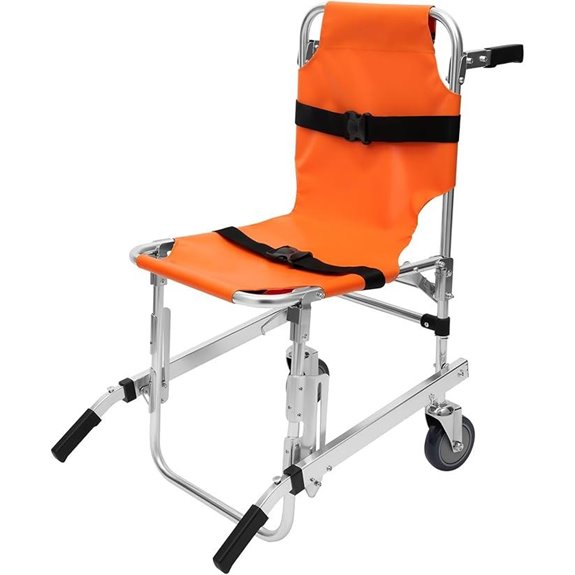 EMS Stair Chair for Patient Transfer Foldable and Portable