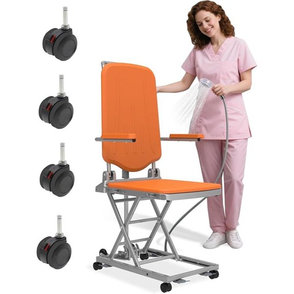 Aluminum Electric Lift Chair for Seniors Foldable Waterproof