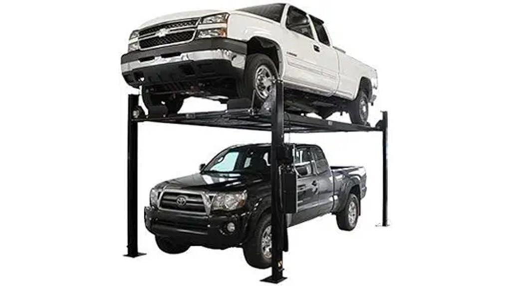 four post vehicle lift