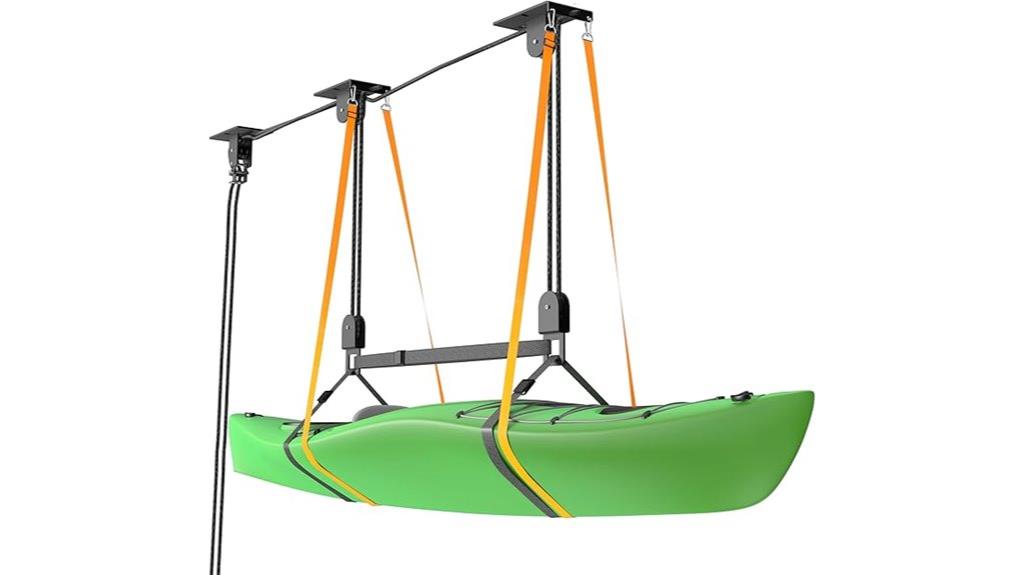 garage ceiling kayak lift