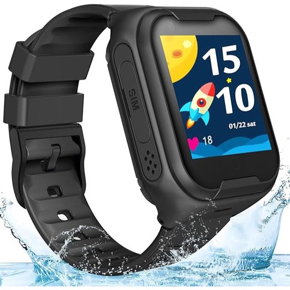 TEZILON 4G GPS Smart Watch with Call & SOS