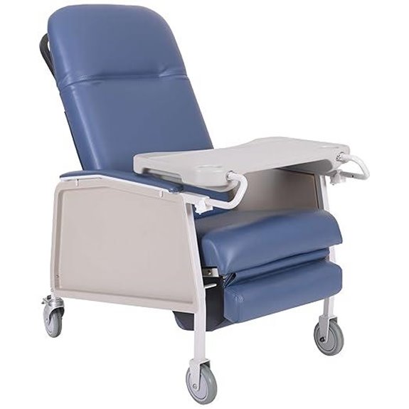 Bariatric Geri Chair with Tray 500 lb Capacity