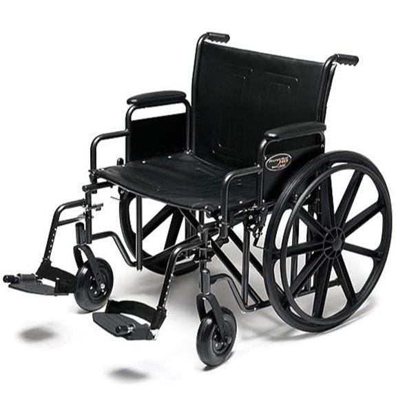 Everest & Jennings Bariatric Wheelchair 500 lb Capacity