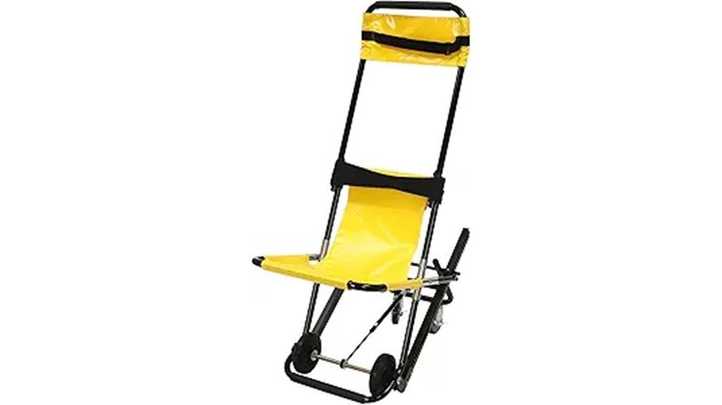heavy duty folding stair chair