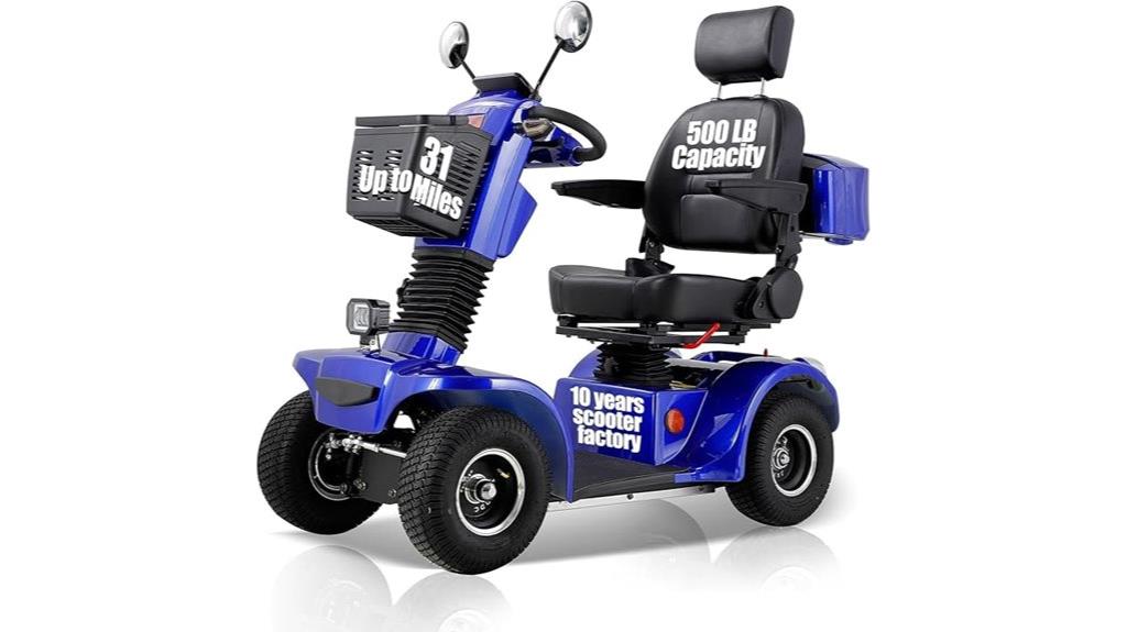 heavy duty off road scooter