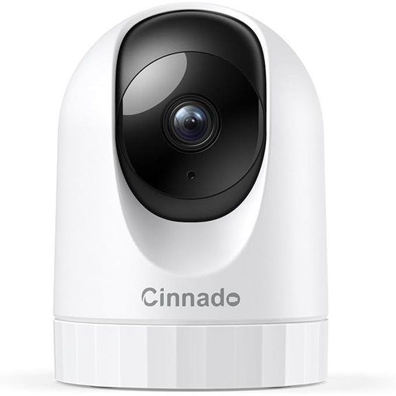 Cinnado 2K Indoor Security Camera with 360° View
