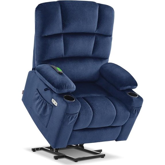 MCombo Large Dual Motor Recliner with Massage & Heat