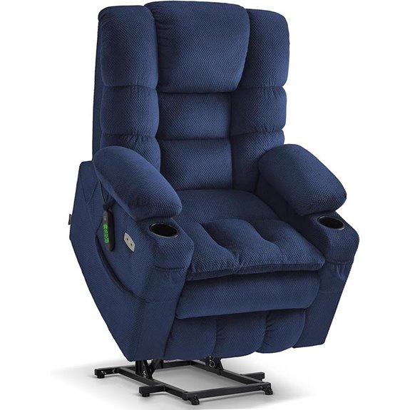 MCombo Large Power Recliner with Massage and Heating