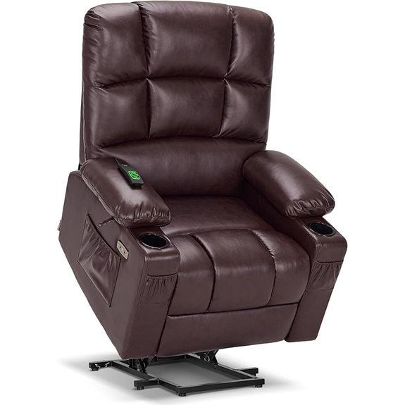 MCombo Large Power Lift Recliner with Massage & Heat