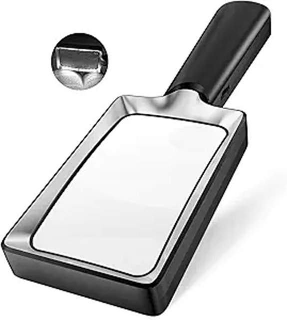 Lighted Magnifying Glass with 20 LEDs for Reading