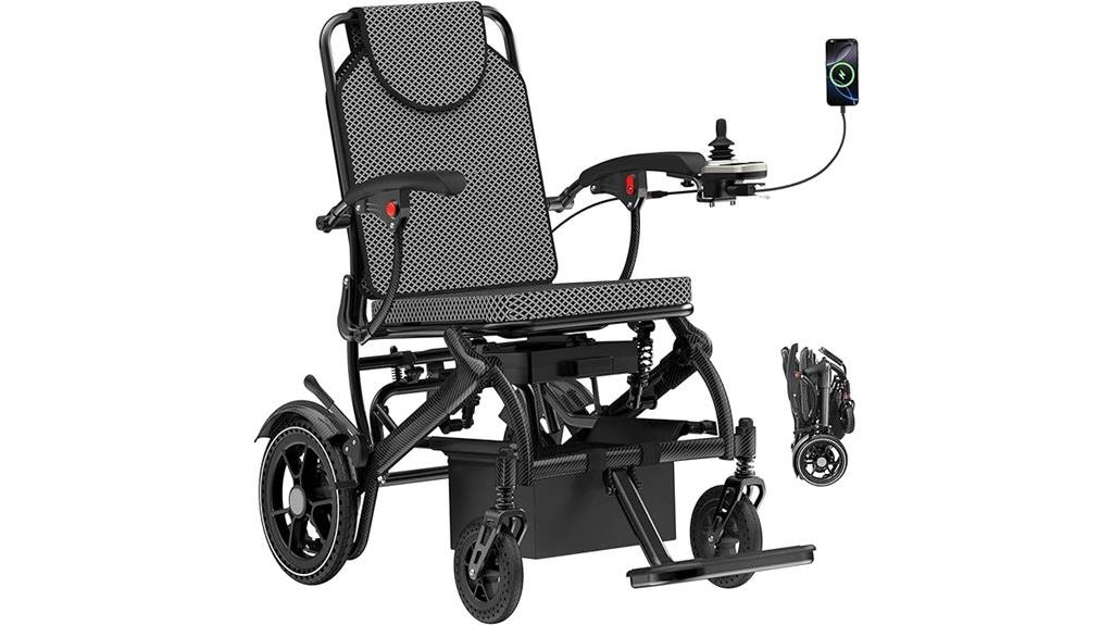 lightweight adult electric wheelchair