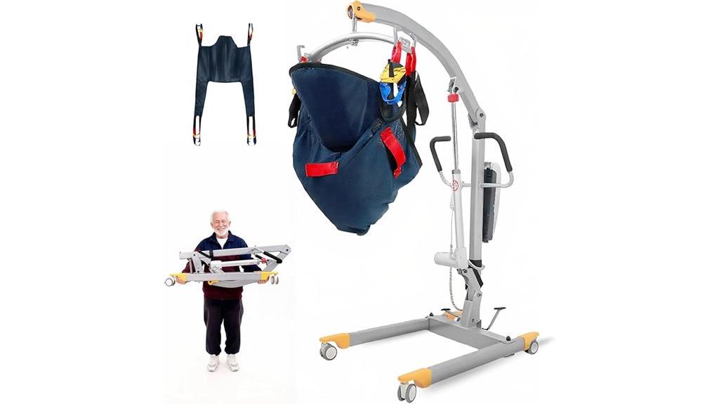 lightweight home patient lift