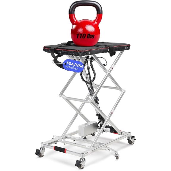 Culver Portable Electric Wheelchair Lift 25Lbs 110Lbs