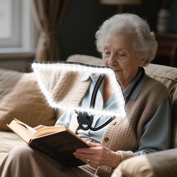 10X Hands-Free Magnifying Glass with Light