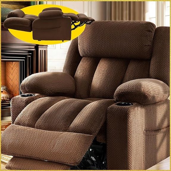 3-Motor Power Lift Recliner with Massage & Heat