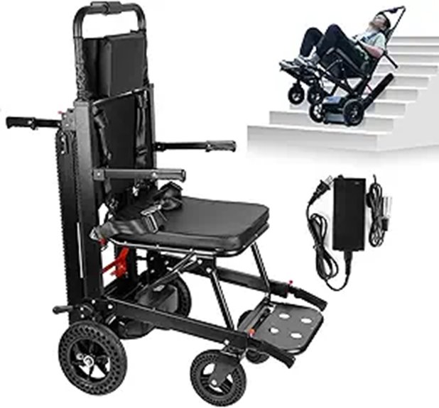Electric Stair Climbing Wheelchair for Seniors