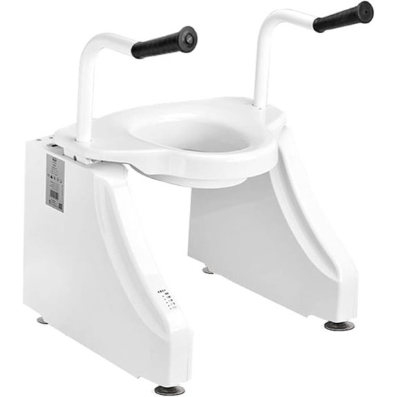 Motorized Adjustable Toilet Seat Lift for Seniors