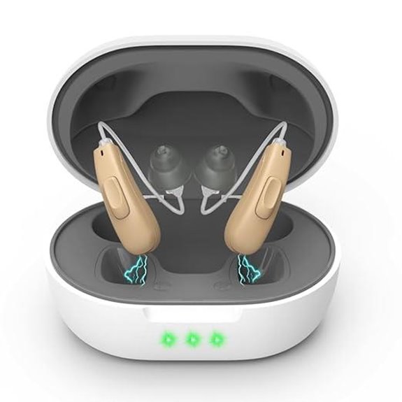 Not Amplifiers Professional Hearing Aids with Noise Cancellation