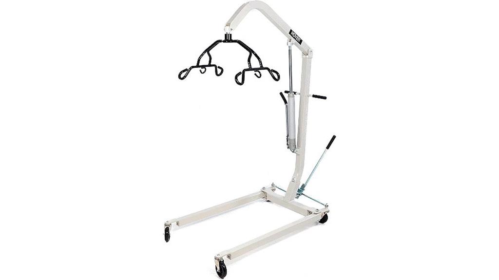 patient lift with pump