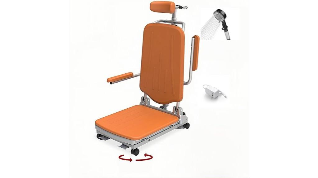 portable aluminum floor lift