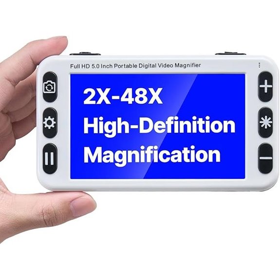 VEVOR Portable Digital Magnifier with Dual Lens