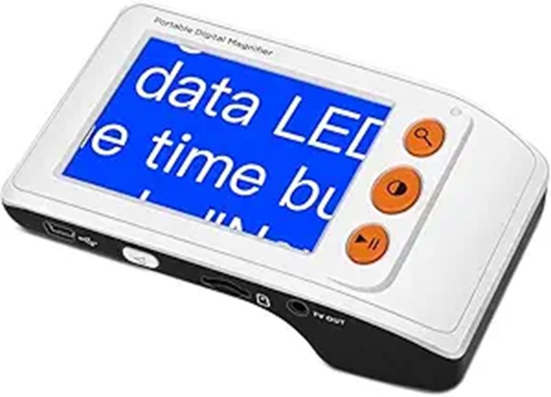 Eyoyo Portable Digital Magnifier with 3.5 LCD Screen