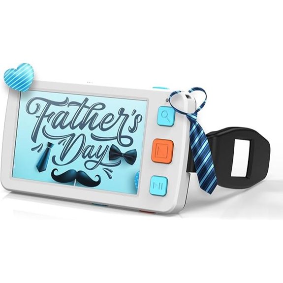 Eyoyo Portable Digital Magnifier with 17 Color Modes