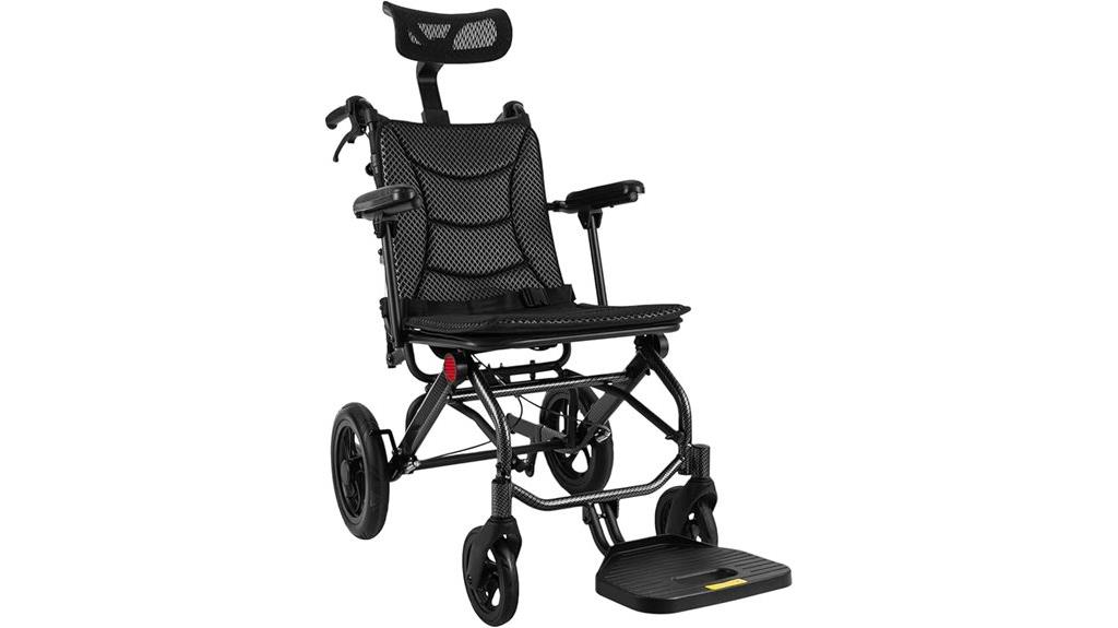 portable reclining travel chair