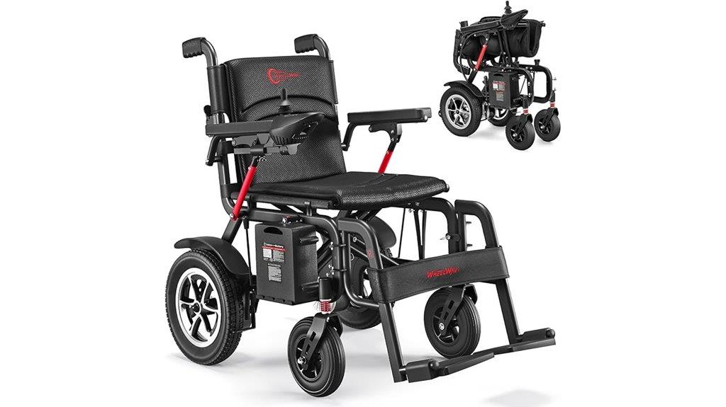 portable senior electric wheelchair